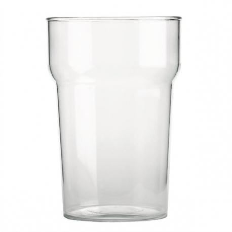 BBP Polycarbonate Nonic Pint Glasses 570ml CE Marked (Pack of 48)