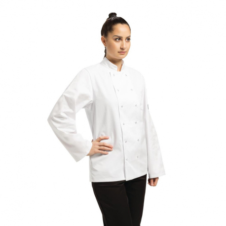 Whites Vegas Unisex Chefs Jacket Long Sleeve White L