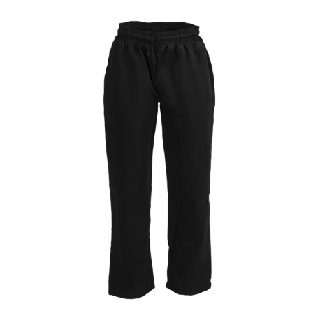 Whites Vegas Chef Trousers Polycotton Black - XXL