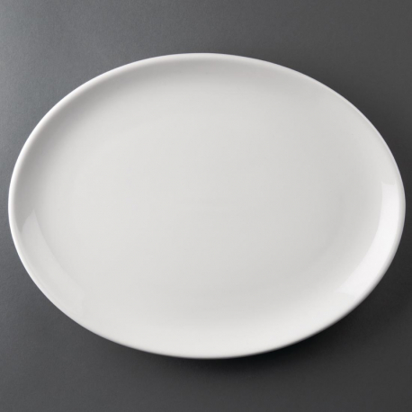 Olympia Athena Oval Coupe Plates 305x241mm 6 Pack