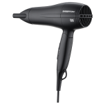 Marlow Deluxe Foldable Hairdryer Black 1875W