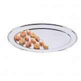 Olympia Stainless Steel Oval Service Tray 220mm