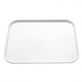 Kristallon Medium Polypropylene Fast Food Tray White 415mm