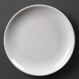 Olympia Whiteware Coupe Plates 200mm 12 Pack