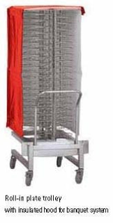 Giorik 2025120 Mobile Bakery trolley 600 x 400mm - 16 trays at 80mm centres