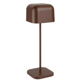 Olympia Lucca Table Lamp Squared Dome Chestnut 300mm