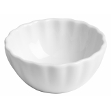 Olympia Bloom Scalloped Dipping Dishes White 75mm 12 Pack