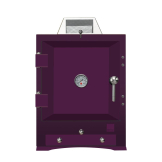 Bertha Original Table Top Charcoal Oven Aubergine