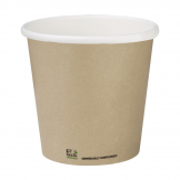 Fiesta Compostable Espresso Cups Single Wall 113ml Pack of 50