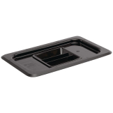 Vogue ABS Gastronorm Lid Black GN 1-4