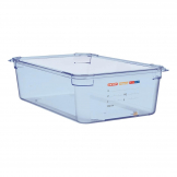 Aravan ABS Food Storage Container Blue GN 1/1 150mm