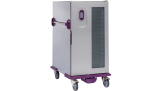 Bourgeat Satelite 4G Hot Cupboard - GN2/1 - No Humid. Glaze Door 15 Shelf - 841230