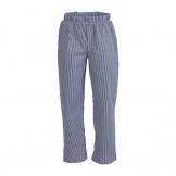 Whites Unisex Vegas Chefs Trousers Small Blue and White Check XXL