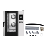 Buffalo Smart Touchscreen Combi Oven 11 x GN 1-1 with Installation Kit